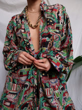 Load image into Gallery viewer, "Callypso" silk shirt