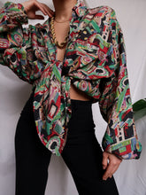 Load image into Gallery viewer, "Callypso" silk shirt