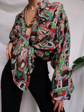 Load image into Gallery viewer, "Callypso" silk shirt