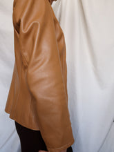 Load image into Gallery viewer, "Caramel" leather jacket