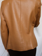 Load image into Gallery viewer, "Caramel" leather jacket