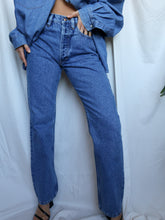Load image into Gallery viewer, "Mexico" denim pants