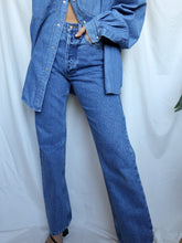 Load image into Gallery viewer, "Mexico" denim pants