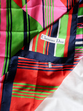 Load image into Gallery viewer, CHRISTIAN DIOR silk scarf