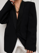 Load image into Gallery viewer, Smoking black blazer