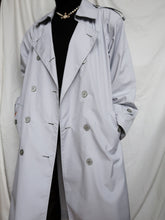 Load image into Gallery viewer, "Lisa" grey trench coat
