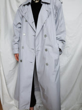 Load image into Gallery viewer, "Lisa" grey trench coat
