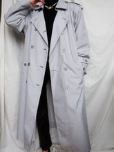 Load image into Gallery viewer, "Lisa" grey trench coat