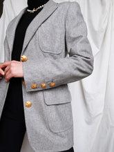 Load image into Gallery viewer, "Kate" light grey blazer