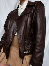 Load image into Gallery viewer, "Romy" leather perfecto