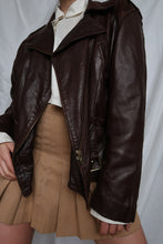 Load image into Gallery viewer, "Romy" leather perfecto