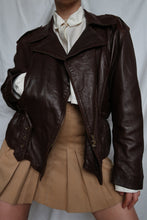 Load image into Gallery viewer, "Romy" leather perfecto