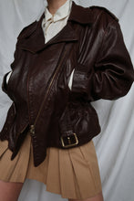 Load image into Gallery viewer, "Romy" leather perfecto