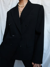 Load image into Gallery viewer, "Gabriella" Black blazer