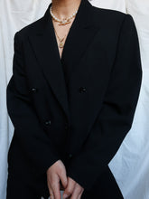 Load image into Gallery viewer, "Gabriella" Black blazer