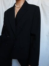 Load image into Gallery viewer, "Gabriella" Black blazer