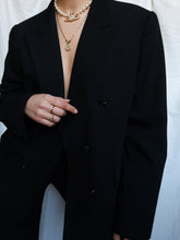 Load image into Gallery viewer, "Gabriella" Black blazer