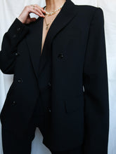 Load image into Gallery viewer, "Gabriella" Black blazer