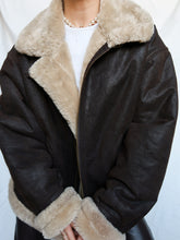 Load image into Gallery viewer, "Aviator" leather jacket