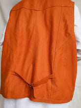 Load image into Gallery viewer, "Naranja" leather vest