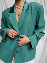 Load image into Gallery viewer, "Eve" green blazer