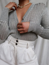 Load image into Gallery viewer, "Shana" metalic cardigan