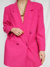 Load image into Gallery viewer, "Pink" cross blazer