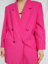 Load image into Gallery viewer, "Pink" cross blazer