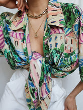 Load image into Gallery viewer, "Nice" silk shirt