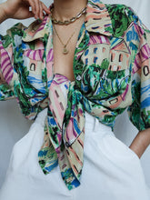 Load image into Gallery viewer, "Nice" silk shirt