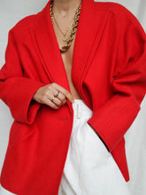 Load image into Gallery viewer, WEINBERG red blazer