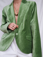 Load image into Gallery viewer, "Sul" velvet blazer