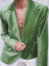 Load image into Gallery viewer, "Sul" velvet blazer