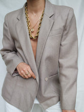 Load image into Gallery viewer, ELECTRE beige blazer
