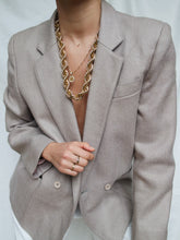Load image into Gallery viewer, ELECTRE beige blazer