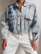 Load image into Gallery viewer, Denim cropped vest