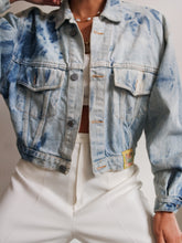 Load image into Gallery viewer, Denim cropped vest