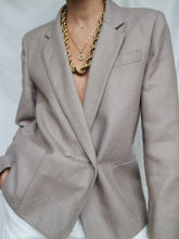 Load image into Gallery viewer, ELECTRE beige blazer