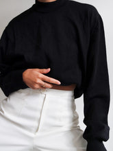 Load image into Gallery viewer, Black knitted jumper