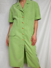 Load image into Gallery viewer, "Thesa" lime dress