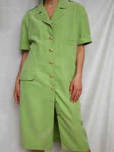 Load image into Gallery viewer, "Thesa" lime dress