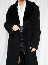 Load image into Gallery viewer, "Aude" black coat