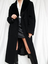 Load image into Gallery viewer, "Aude" black coat