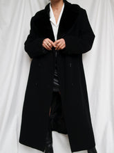 Load image into Gallery viewer, "Aude" black coat