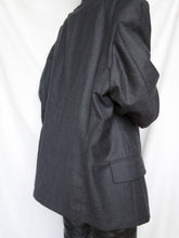 Load image into Gallery viewer, "1996" deep grey blazer