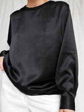 Load image into Gallery viewer, ELECTRE satin blouse
