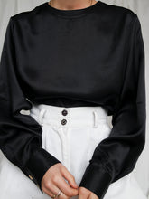 Load image into Gallery viewer, ELECTRE satin blouse