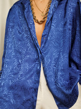 Load image into Gallery viewer, Ocean satin shirt
