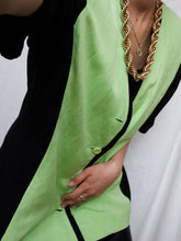 Load image into Gallery viewer, "Jaime" green and black vest