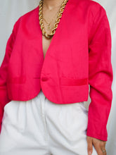 Load image into Gallery viewer, Pink cropped vest